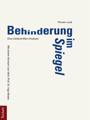 cover image of Behinderung im "Spiegel"